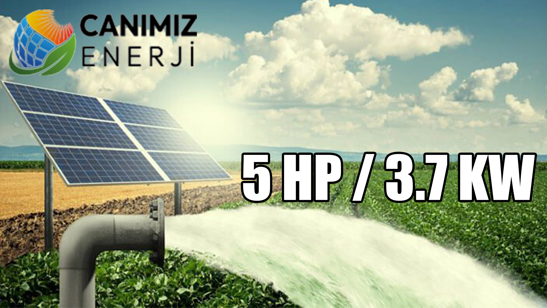 5.5 HP / 4 KW Tarımsal Sulama Paketi